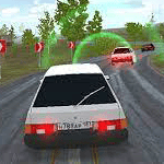 3D Rus Araba Sürme Oyunu